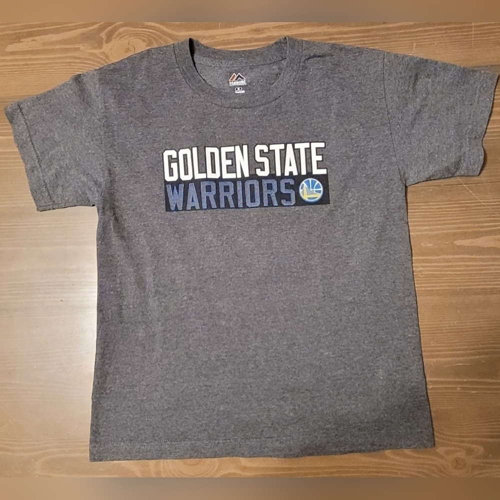 Golden State Warriors Kevin Durant #35 Boys Youth T Shirt Size Medium See Pics